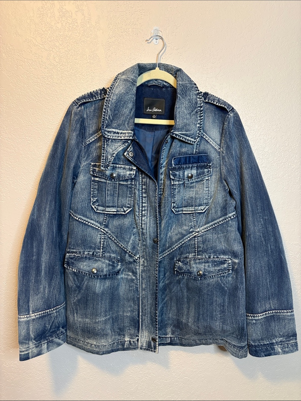 Sam Edelman Denim Jacket Size XL